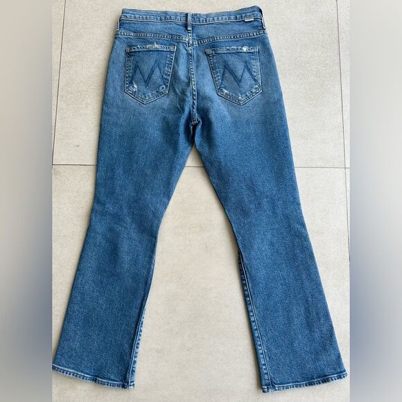Mother Denim Insider Ankle Flare Bootcut Jeans in Bloom and Doom Size 29 - Picture 8 of 8